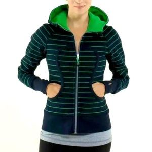 LULULEMON Scuba Hooded Sweater Jacket Size 4